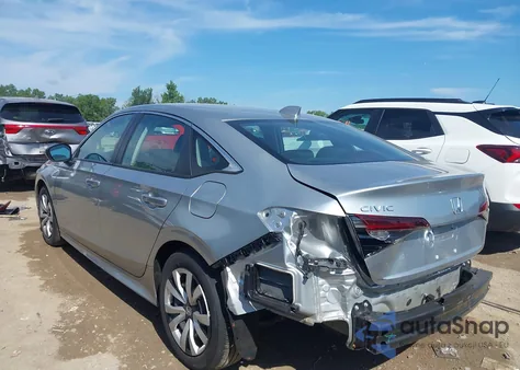 2025 Honda Civic Lx z USA, uszkodzony, nr VIN 2HGFE2F26SH550089